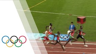 Wilfred Bungei wins Mens 800m Olympic final  Beijing 2008 [upl. by Zerep]