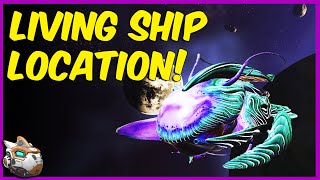 How to get a Living Ship Day 5 Living Ship Location  Starbirth Mission  No Mans Sky Origins 2020 [upl. by Gorlin]