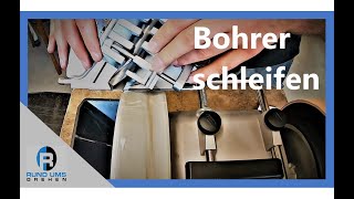 Bohrer schärfen  Grundlagen Erklärungen und Bohrertest [upl. by Magocsi]