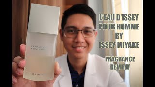 LEau dIssey Pour Homme by Issey Miyake 1994  Fragrance Review [upl. by Euqnom]