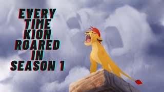 The lion guard Every time kion roared in Season1 [upl. by Gomez]