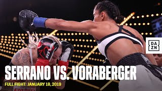 FULL FIGHT  Amanda Serrano vs Eva Voraberger [upl. by Dorita]