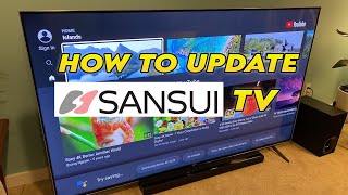 Sansui TV How to Update [upl. by Ellierim]