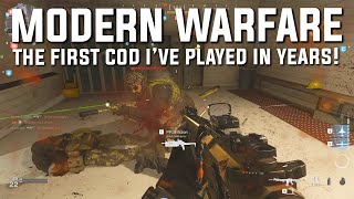 I finally cracked and started playing Call of Duty Modern Warfare [upl. by Gaven]