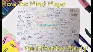 How to Make The PERFECT Mind Map and STUDY EFFECTIVELY  Eve [upl. by Caylor734]