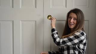 How to Install Dummy Door Knobs [upl. by Trawets]