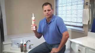 HowTo Caulk Your Bathroom [upl. by Yrreb]