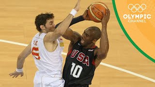 Spain vs USA  Condensed Gold Medal Match  Beijing 2008  Throwback Thursday [upl. by Jackie]