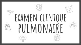 Sémiologie Générale  Examen Pulmonaire [upl. by Rodavlas]