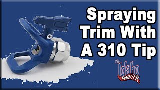 What Tip To Spray Paint Trim Work Graco Sprayer Tutorials [upl. by Paget335]