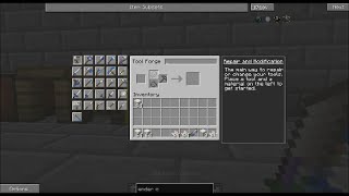 Minecraft Strongest Cleaver in Tinkers Construct [upl. by Noet]