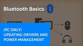 How to Update your Bluetooth Radio Driver and Power Management Settings  Bluetooth Basics Part 2 [upl. by Mazonson798]