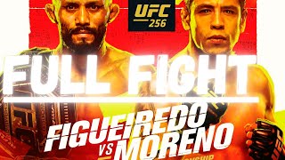 Figueiredo vs Moreno Full Fight HD UFC 256 [upl. by Aldos834]