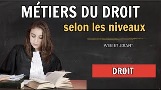 Quels métiers faire avec des études de droit [upl. by Soule145]