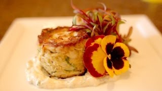 Chew On This  Napa Valley Grilles Crab Cake [upl. by Danella]