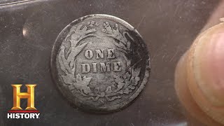 Pawn Stars 1894 S Barber Dime  History [upl. by Clare270]