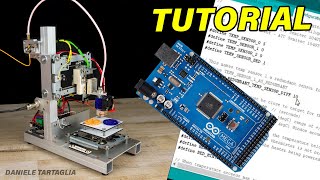 3D printer DIY from old cdrom COMPLETE TUTORIAL itaeng [upl. by Ittap]