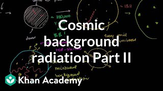 Cosmic background radiation 2  Scale of the universe  Cosmology amp Astronomy  Khan Academy [upl. by Raquel366]