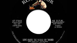 1958 HITS ARCHIVE Love Makes The World Go ‘Round  Perry Como [upl. by Allis]