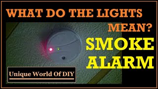 Smoke Alarm  What The Lights Mean [upl. by Marcie777]