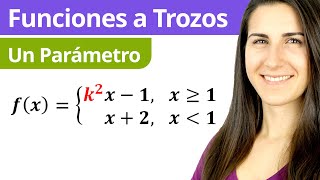 Continuidad de Funciones a Trozos con UN PARÁMETRO 📉 [upl. by Llertal]