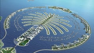 The Palm Island Dubai UAE  Megastructure Development [upl. by Lainahtan]