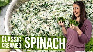 Classic Creamed Spinach [upl. by Fahland]