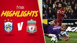 Highlights Huddersfield 01 Liverpool  Salah strikes to maintain unbeaten start [upl. by Eohce]