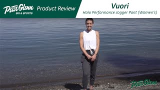 Vuori Halo Performance Jogger Pant Womens Review [upl. by Koral]