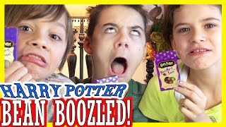 HARRY POTTER BEAN BOOZLED CHALLENGE Bertie Botts Every Flavour Beans  KITTIESMAMA [upl. by Kary]