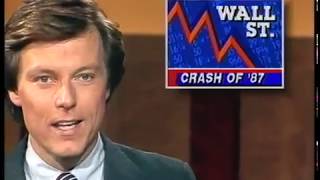 The 1987 stock market crash Original news report [upl. by Hajan489]