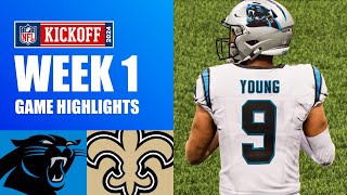 Panthers vs Saints Week 1  Madden 25 Simulation Highlights [upl. by Ased814]