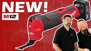 Milwaukee M12 FUEL Oscillating Tool 252620 amp 252621  Tools amp Trades [upl. by Airotel]