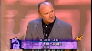 Phil Collins Wins Best Song 2000 Oscars [upl. by Akkeber937]