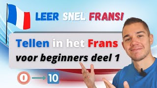 Frans leren online  tellen in het Frans  Gratis Franse les voor beginners leer snel Frans [upl. by Tennaj]