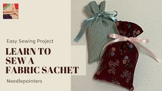 How to Make a Sachet Bag [upl. by Ihsoyim]