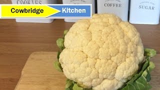 How to Make Cauliflower Cheese  Cheese Sauce [upl. by Becket]