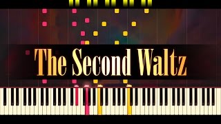 The Second Waltz Piano  SHOSTAKOVICH [upl. by Ayekam59]