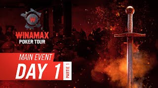 ♠️♥️♦️♣️ Finale du Winamax Poker Tour  Le grand retour à Paris Day 1 Poker Partie 1 [upl. by Runkle]