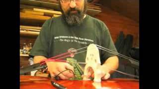 Attaching The Realist transducer to a double bass [upl. by Nyladnor124]