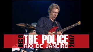 The Police  Live Rio De Janeiro Brazil  December 8th 2007  FULL SHOW [upl. by Ahtinak]