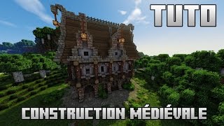 MINECRAFT  TUTO  Comment construire une maison médiévale [upl. by Rebecka]