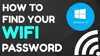 How to FindRecover your WiFi Password  Windows 10 [upl. by Milman]