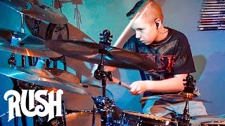 SUBDIVISIONS  RUSH 11 year old drummer [upl. by Ailet]