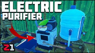 Building the Electric Purifier Water for EVER  Raft Chapter 2 Update  Z1 Gaming [upl. by Jeane]