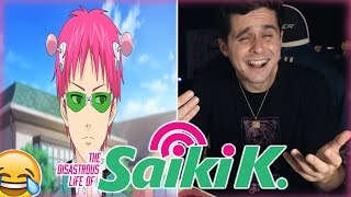 quotFUNNIEST THINGquot The Disastrous Life of Saiki K Ep1 Live Reaction [upl. by Anayet]