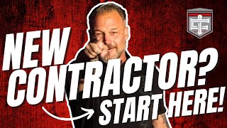 ADVICE FOR NEW CONTRACTORS 5 Tips for Contractors Just Starting Out [upl. by Ocinemod]