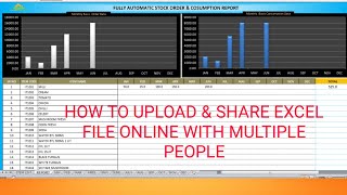 HOW TO UPLOAD amp SHARE EXCEL FILE ONLINE in Hindi [upl. by Farwell]