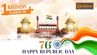 Indias Republic Day Parade 26th January 2025  LIVE [upl. by Ondine]