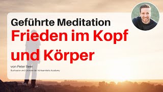 Geführte Meditation  Loslassen von Angst Unruhe Sorgen Stress Traurigkeit [upl. by Yespmed450]